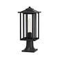 Nova - Outdoor Post Lamp Light - Satin Black