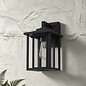 Nova - Outdoor Wall Light in Satin Black - Small