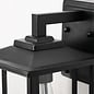 Nova - Outdoor Wall Light in Satin Black - Small