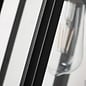Nova - Outdoor Wall Light in Satin Black - Small