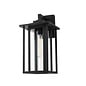 Nova - Outdoor Wall Light in Satin Black - Medium