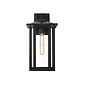 Nova - Outdoor Wall Light in Satin Black - Medium