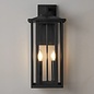Nova - Outdoor Wall Light in Satin Black - Large
