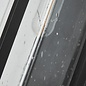 Studley - Outdoor Flush Wall Light - Satin Black with Seeded Clear Glass