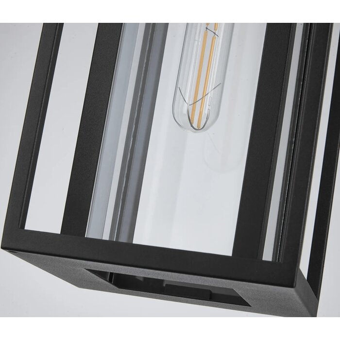 Nova - Outdoor Pendant Light in Satin Black