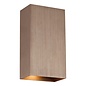 Soven 2 Light Wall Light Satin Bronze