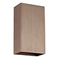 Soven 2 Light Wall Light Satin Bronze