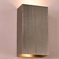 Soven 2 Light Wall Light Satin Bronze