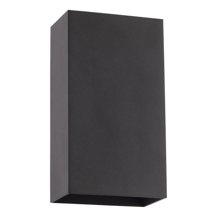 Soven 2 Light Wall Light Matt Black