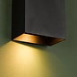 Soven 2 Light Wall Light Matt Black
