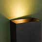 Soven 2 Light Wall Light Matt Black