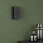 Soven 2 Light Wall Light Matt Black