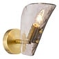 Ordelle - Adjustable Wall Light - Antique Bronze and Tea Smoked Glass