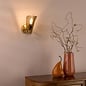 Ordelle - Adjustable Wall Light - Antique Bronze and Tea Smoked Glass