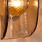 Megara - Wall Light - Antique Bronze and Tea Smoked Glass