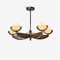 Large Layla Ceiling Light in Wood - MADE