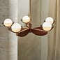 Large Layla Ceiling Light in Wood - MADE