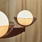 Large Layla Ceiling Light in Wood - MADE