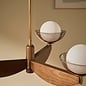 Small Layla Ceiling Light in Wood - MADE