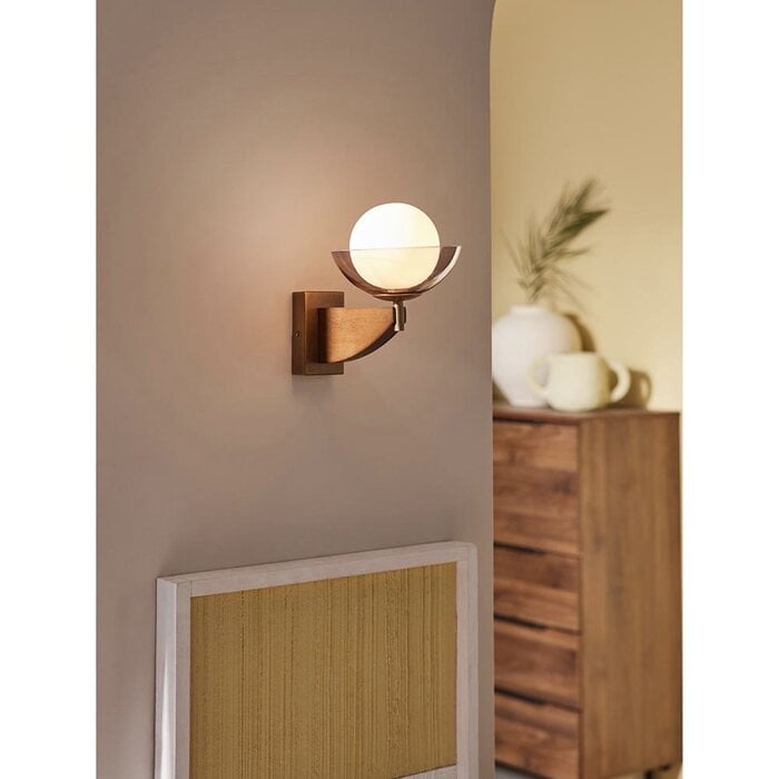 Layla Wall Light in Wood - MADE