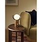 Layla Table Lamp in Dark Wood - MADE