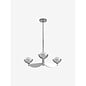 Small Layla Ceiling Light in Chrome - MADE