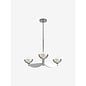 Small Layla Ceiling Light in Chrome - MADE