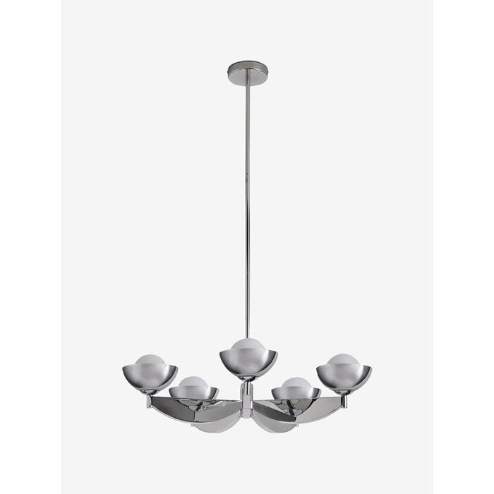 Large Layla Ceiling Light in Chrome - MADE