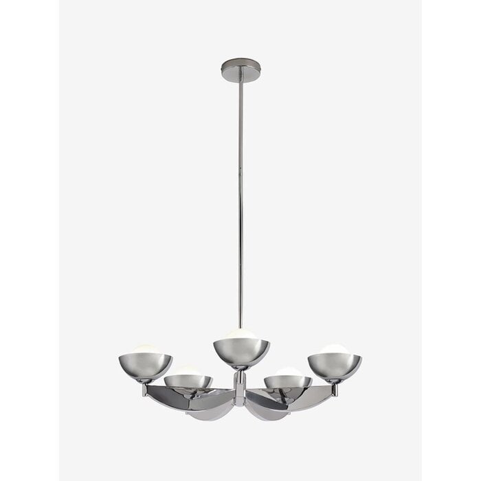 Large Layla Ceiling Light in Chrome - MADE