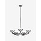 Large Layla Ceiling Light in Chrome - MADE