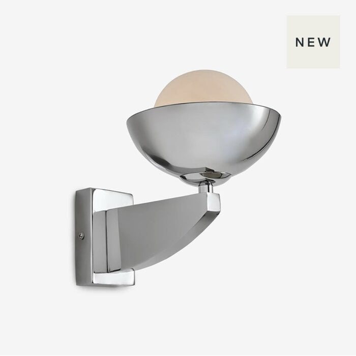 Layla Wall Light in Chrome - MADE