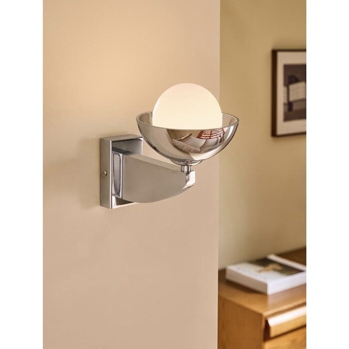 Layla Wall Light in Chrome - MADE