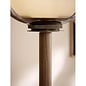 Layla Floor Lamp in Dark Wood - MADE