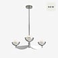 Small Layla Ceiling Light in Chrome - MADE