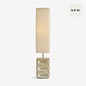 Nell Ceramic Floor Light in Cream - MADE