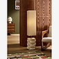 Nell Ceramic Floor Light in Cream - MADE