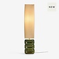 Nell Ceramic Floor Light in Green - MADE