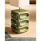 Nell Ceramic Floor Light in Green - MADE