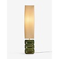 Nell Ceramic Floor Light in Green - MADE