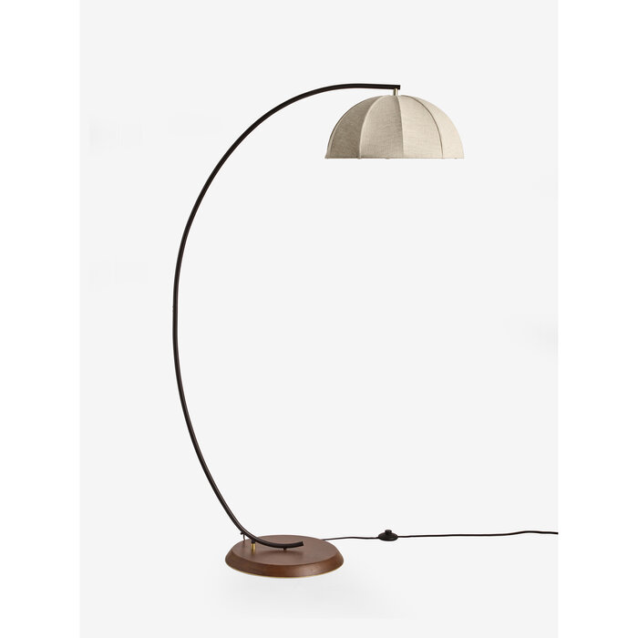 Benny Floor Lamp in Cream - MADE