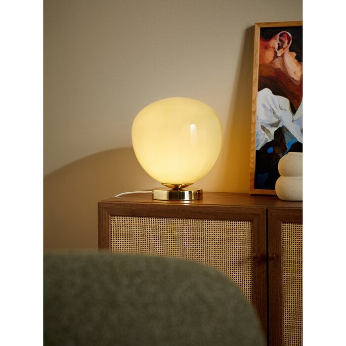 Adrianne Table Lamp in Green - MADE
