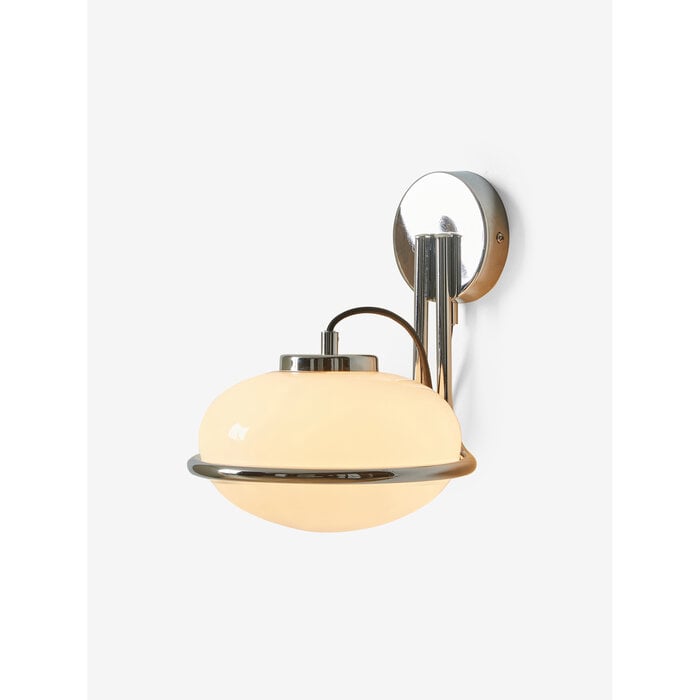 Piper Wall Light in Chrome - MADE