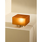 Alma Table Lamp in Brown/ Chrome - MADE