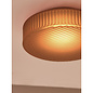 Alma Flush Light in Amber Brown - MADE