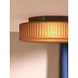 Alma Flush Light in Amber Brown - MADE