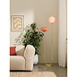 Adrianne Floor Lamp in Brass/Pink - MADE