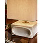 Nell Ceramic Table Lamp in Cream - MADE