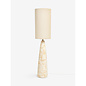 Vince Ceramic Floor Lamp in Cream - MADE