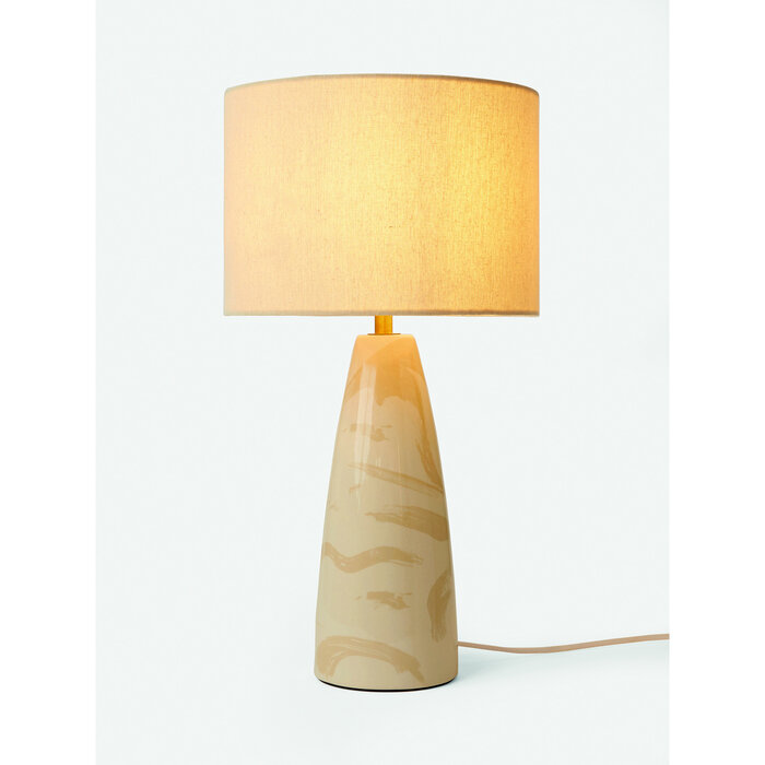 Vince Table Lamp in Cream - MADE