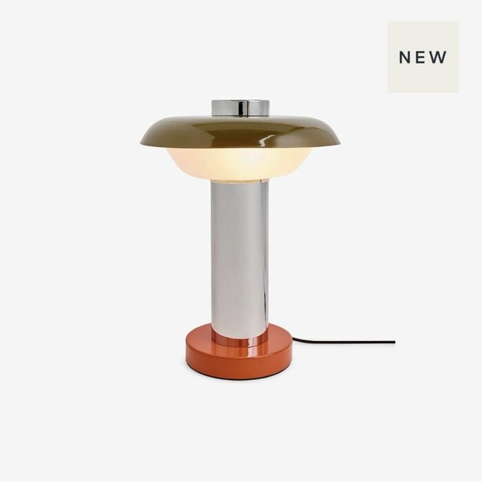 Eero Table Lamp in Chrome - MADE